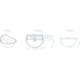 Lavatório Duramatt Suspenso Sem Furo Alexandria Branco Fosco Acetinado Sabbia - 017358e6-79ef-4069-99de-025421a112c3