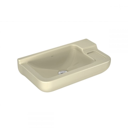 Lavatório Izy 43x24cm L100 Creme Deca - Imagem principal - 777e2823-c03a-4e3b-aa69-9959648674e0