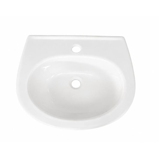 Lavatorio Para Coluna Colonial Branco Hervy 45x37cm - Imagem principal - 41b03ee2-f580-47f7-b396-4295c7c4063b