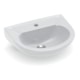 Lavatório Para Coluna Com Furo Central Apontado Saveiro Cinza Prata Celite - 3cee88bc-e928-4edd-beec-04441adf74bf