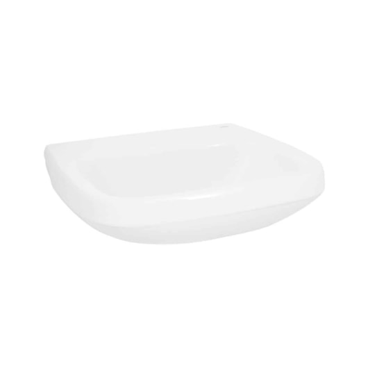 Lavatório Para Coluna Furo Central Sem Ladrao Art Branco Incepa 49,5x41cm - Imagem principal - 18203271-6ea9-4c4d-a0db-513f8aa731a0