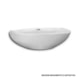 Lavatório Para Coluna Furo Central Sem Ladrao Flamingo Bisc Incepa 47x38,5cm - aba62afd-9828-45ee-b0a2-131411f1d0a6