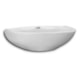 Lavatório Para Coluna Furo Central Sem Ladrao Flamingo Branco Incepa 47x38,5cm - 40bab0ae-237a-4549-9ff1-b5a338e7c700