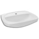Lavatório Para Coluna Furo Central Sem Ladrão Thema Branco Incepa 52,5x42,5cm - 3892a4f9-c864-464b-b7ff-5c43cbaa34dd