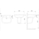 Lavatório Para Coluna Furo Central Sem Ladrão Thema Branco Incepa 52,5x42,5cm - 439e1dbd-ee5b-4ed4-bcba-e30ca0bd688c
