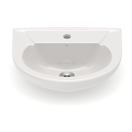 Lavatório Para Coluna Saveiro 47x39cm Pergamon Celite - Imagem principal - cc75c907-d7c0-464a-a87a-de706718b2ca