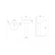 Lavatório Para Coluna Saveiro Branco Celite 47x39cm - c53b6533-37ba-4f65-b56a-650071980fc6