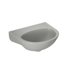 Lavatório Pequeno Belize Cinza Deca 36x29x16,5cm