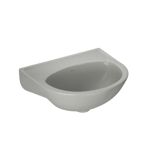 Lavatório Pequeno Belize Cinza Deca 36x29x16,5cm - Imagem principal - e0104c54-1563-4b12-ad79-22abc656f721