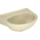 Lavatório Pequeno Jade Creme Deca 39x19x16,5cm - 38da28ba-b33c-4dba-ab98-d5280b927a40