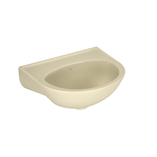 Lavatório Pequeno Jade Creme Deca 39x19x16,5cm - Imagem principal - 4c8156ca-902c-4c9f-9a25-a83f469eefed