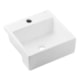Lavatório Semiencaixe Q2 Branco Incepa 41x41 cm - 8a9fdea9-8cbd-49dd-a5cc-5ba1e8dcbc0c