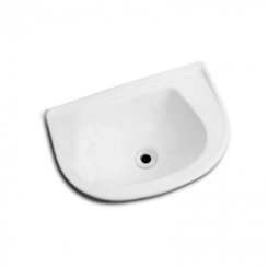 Lavatório Suspenso Azalea 43x33cm Pergamon Celite