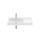 Lavatorio Suspenso Com Pratileira Lado Direito Ona Branco Roca 80x46cm - 0ac517e1-aba1-498f-8029-b544902fd21f