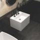 Lavatório Suspenso Duramatt Com Textura Tropical Branco Fosco Acetinado Sabbia - dd770abf-c092-478c-ab05-3a8ae182a8d2