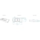 Lavatório Suspenso Duramatt Rodes 100 Branco Fosco Acetinado Sabbia - 8542b453-8d11-478f-b3b5-451be3f618f6
