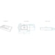 Lavatório Suspenso Duramatt Rodes 80 Branco Fosco Acetinado Sabbia - 9dba9068-edc0-4dde-a12f-ccf38223c676