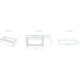 Lavatório Suspenso Duramatt Tibet 70 Branco Fosco Acetinado Sabbia - ef0f2a17-f5b2-4059-b697-86c6f41d34e3