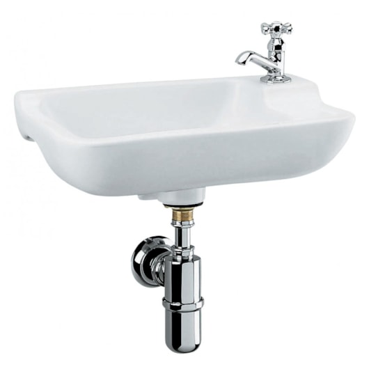 Lavatório Suspenso Izy L.100.17 Branco Deca 43x23,5cm - Imagem principal - 1cd6b278-7f3d-45ff-998c-e7a86cf67274