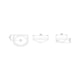 Lavatório Suspenso M 470x350 Furo Apontado Sem Ladrao Branco Celite - 929a384b-1d1d-45ea-9364-f89d35ba321c