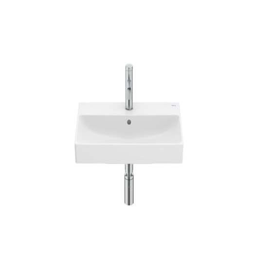 Lavatório Suspenso Ona Branco Matte Roca 55x36cm - Imagem principal - b85797f5-d4ee-4573-831c-50216abacd09