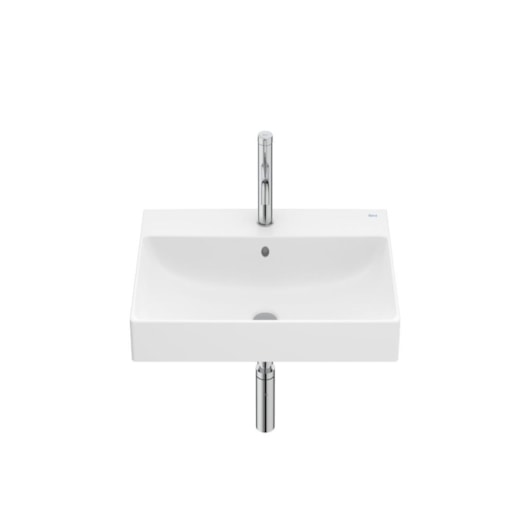 Lavatório Suspenso Ona Branco Matte Roca 65x46cm - Imagem principal - d689a336-0e71-41a1-b4b0-b326084076ab