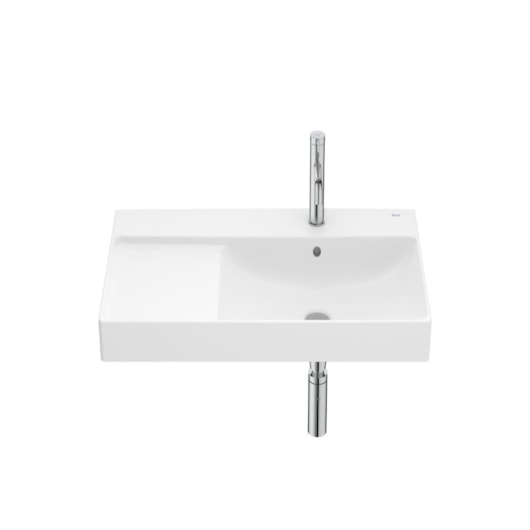 Lavatório Suspenso Ona Branco Matte Roca 80x46cm - Imagem principal - bd1e2d3d-0c9c-4c63-b6b7-ca199ad12feb