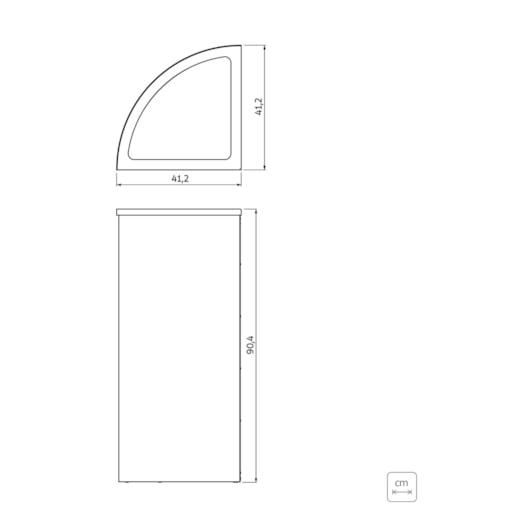 Lixeira Abruzzo em Aço Inox com Acabamento Scotch Brite 110 L Tramontina - Imagem principal - 01dfaae4-0263-483c-a3f7-f808ccf67b69