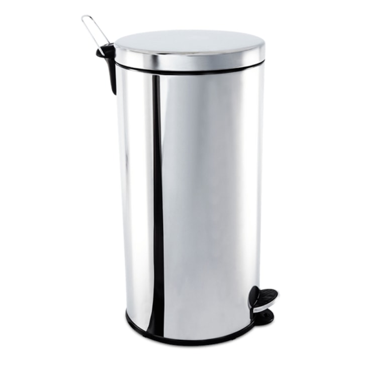 Lixeira Com Pedal e Balde Inox Brinox 30 Litros 