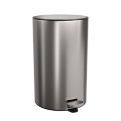 Lixeira Com Pedal Redonda Inox Deca 20l
