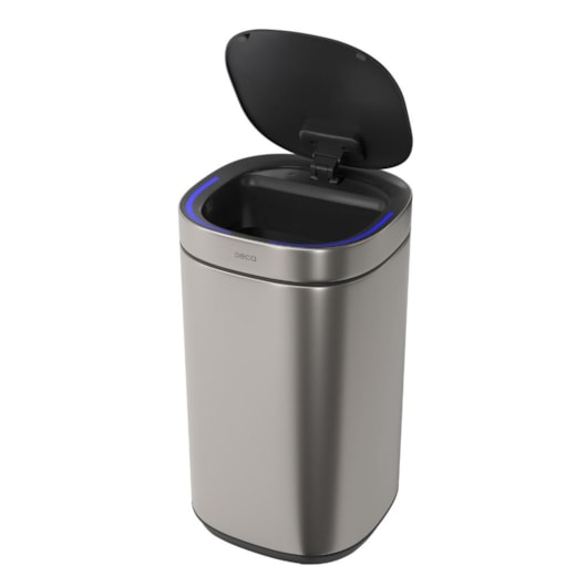 Lixeira Com Sensor Inox Deca 12l - Imagem principal - 44b51e95-93af-4e8c-8a34-9ed8d6db7137