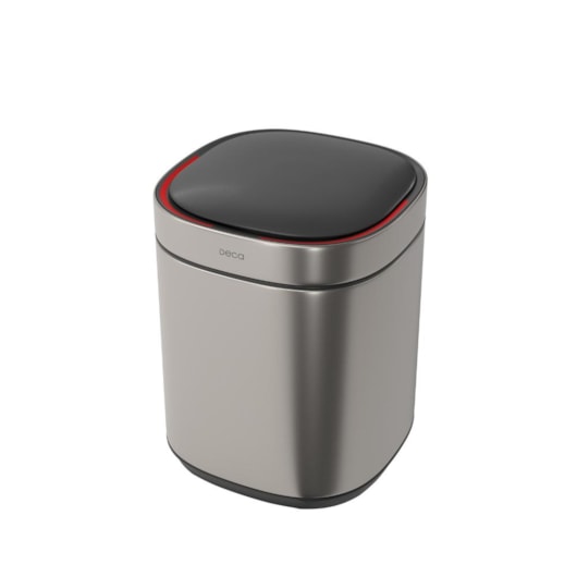 Lixeira Com Sensor Inox Deca 8l - Imagem principal - 7abd767f-d0b5-47b1-a804-f13e5d5e8682