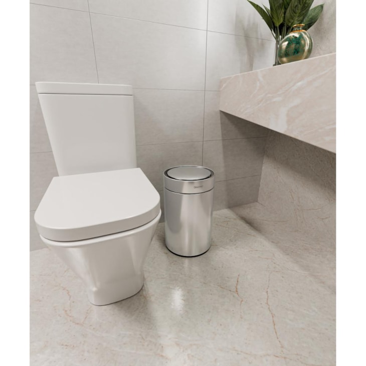 Lixeira Com Sensor Sense Round Inox Acetinada Tramontina 11L