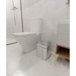 Lixeira Com Sensor Sense Square Inox Acetinada Tramontina 8L