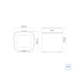 Lixeira Com Sensor Sense Square Inox Acetinada Tramontina 8L - 29c301de-0a1a-4345-a010-776d444a4b28