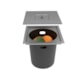 Lixeira  De Embutir Com Tampa Inox Debacco 5L - 27ecc8b5-fa1a-4289-92cc-fbdeceadcc10