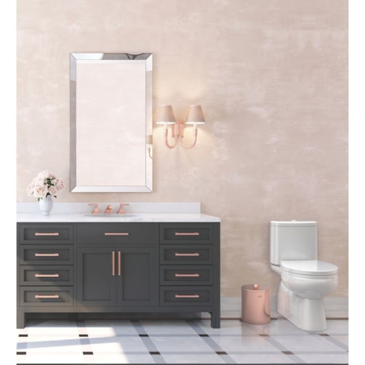 Lixeira Em Inox Útil 5l Com Tampa Acetinado Rose Gold Tramontina - Imagem principal - 7f555388-5f72-4de7-bce3-37aab692a2aa