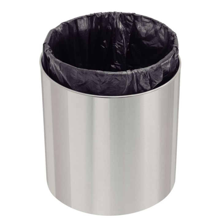 Lixeira Em Inox Útil 5l Com Tampa Inox Acetinado Tramontina