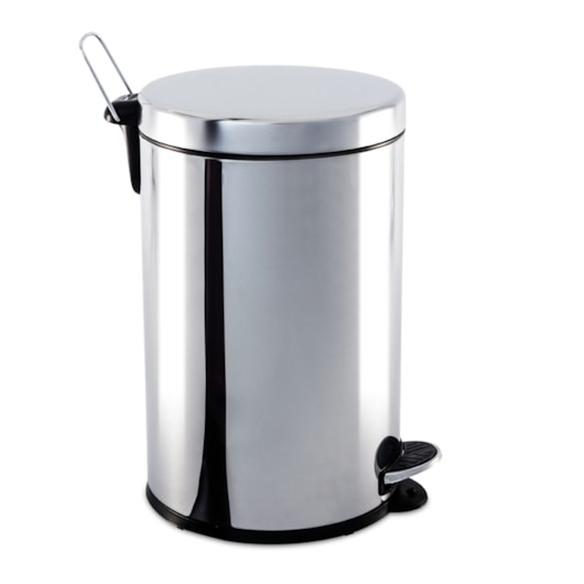 Lixeira Inox Com Pedal e Balde Brinox 12L - Imagem principal - 4a1ebaba-a6be-4d49-b0b7-bb638f61356d