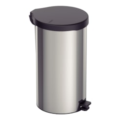 Lixeira Inox com Pedal New com Acabamento Polido 20 L Tramontina