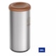 Lixeira Inox Piemonte com Acabamento Scotch Brite e Tampa Basculante Marrom em Polipropileno 40 L Tramontina - 501d701f-579a-4942-86a0-82364d95d4a0
