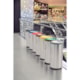 Lixeira Inox Piemonte com Acabamento Scotch Brite e Tampa Basculante Vermelha em Polipropileno 40 L Tramontina - 955a1134-256f-4b1e-9b17-3aa77a51e1f4