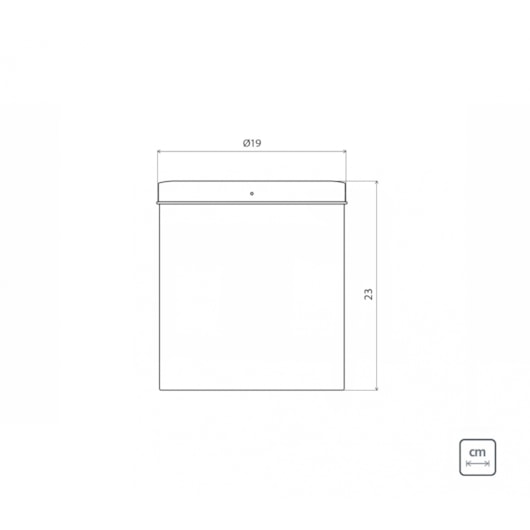 Lixeira Inox Swing com Acabamento Scotch Brite e Tampa Basculante 5L Tramontina - Imagem principal - 47b9307a-07f3-4e23-bf75-8c3dc56b1a65