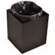 Lixeira Luz 4,5l Com Tampa E Com Acabamento Acetinado Black Matte E Revestimento Fosco A Base De Verniz Tramontina - 64d8a01b-740d-4079-9ec5-c6ca55416069
