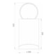 Lixeira Multiuso Redonda Com Pedal Branca 5 Litros Ghelplus - 2281e774-99db-4615-a725-d67b03179a5a