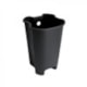 Lixeira Multiuso Redonda Com Pedal Preta 5 Litros Ghelplus - 6b352910-9ec6-4d0e-b04a-53c504fb3bf5