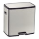 Lixeira Octos em Aço Inox com 02 Baldes Removíveis e Pedal Tramontina 15L + 15L - 273693a2-f655-4f23-b21f-233d75e2b6ae