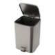 Lixeira Quadrada Com Pedal Inox Deca 18l - e29268d9-5cf3-4ed3-bdb6-cfad3242f61c