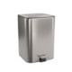 Lixeira Quadrada Com Pedal Inox Deca 18l - 08f4a056-5c67-4c23-8dcf-58ed5b885f05