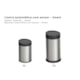 Lixeira Smart Automática com Sensor em Aço Inox com Acabamento Scotch Brite 12 L Tramontina - 281a52ec-cc60-4876-b4bd-3c49d5ad2dbe